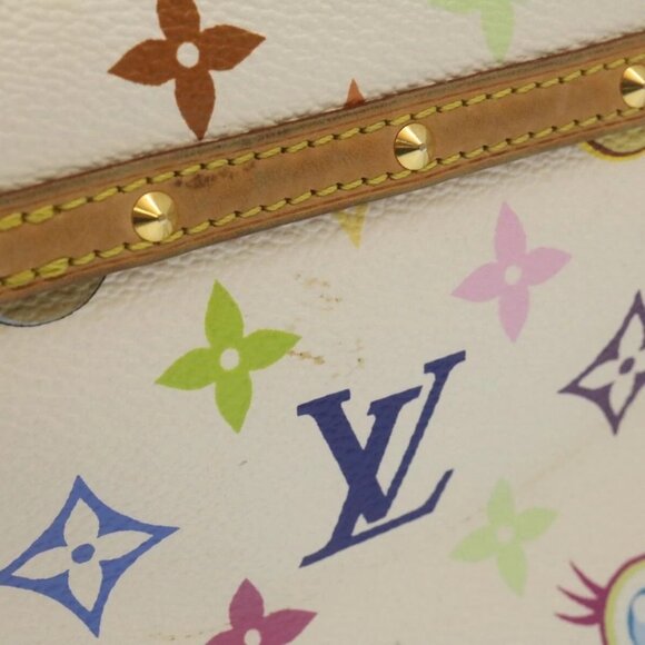 LOUIS VUITTON Monogram Pochette Eye Miss You Hand Bag White - Picture 3 of 16